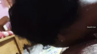 Desi Wife Pleasuring Hubby With Her Mouth Before Riding Him