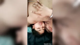 Desi Lovers Making Out And Fucking Hard In Their Bedroom