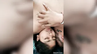 Desi Lovers Making Out And Fucking Hard In Their Bedroom