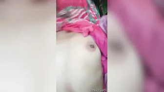 My Wife Getting Her Boobs Pressed While Devar Fucks Her Pussy