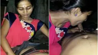 Gujarati Bhabhi Sucking Her Lover Moaning Loud In His Apartment