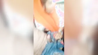 Gorgeous Desi GF Giving Me Sloppy Blowjob At Home