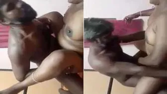 Tamil Aunty Getting Her Boobs Sucked Before Hard Fucking