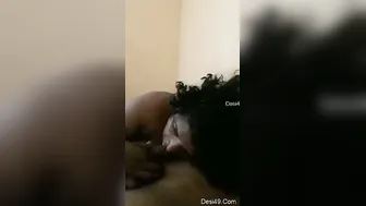 Horny Tamil Wife Eagerly Sucking And Draining Her Hubbys Cock