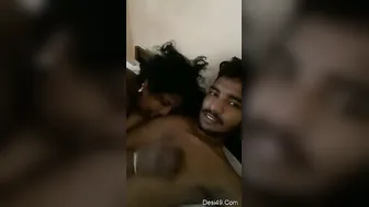 Horny Tamil Wife Eagerly Sucking And Draining Her Hubbys Cock