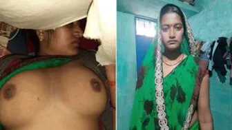 Village Bhabhi Screaming While Hubby Pounds Her Pussy Hard