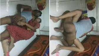 Telugu Couple Fucking Passionately In Their Apartment Together