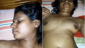 Lankan Wife Stroking And Riding Hubby Till He Fills Her Up