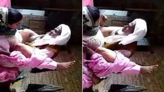 Older Man Taking Advantage Fucking His Young Wife At Home