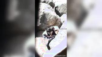 Desi Lovers Fucking Outdoors Hiding From Everyone Nearby