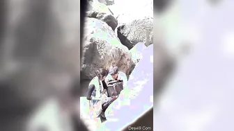 Desi Lovers Fucking Outdoors Hiding From Everyone Nearby