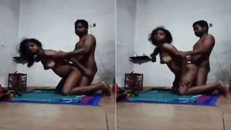 Tamil GF Bent Over Taking It Deep From Behind At Home