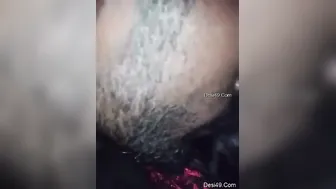 Village Slut Moaning Loud While Her Man Pounds Her Tight Holes