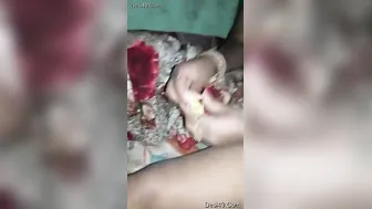 Village Couple Getting Wild Again Behind Closed Doors At Night