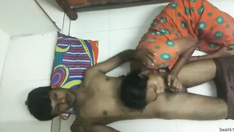 Village Wife Sucking Dick Then Riding Her Hubby Until He Finishes