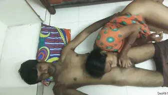 Village Wife Sucking Dick Then Riding Her Hubby Until He Finishes