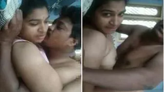 Telugu Wife Stroking Her Husband Cock Slowly With Both Her Hands