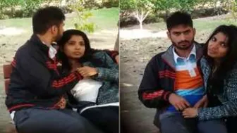 Pretty Desi Girl Giving Sloppy Blowjob In The Park After Dark