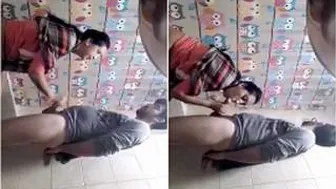 Horny Married Bhabhi Sucking Her Husband Off Like A Good Wife