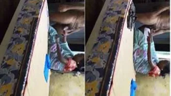 Village Maid Giving Him An Oily Handjob Making Him Finish Hard