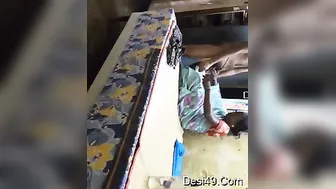 Village Maid Giving Him An Oily Handjob Making Him Finish Hard