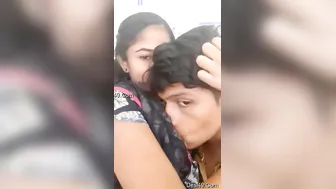 Tamil Girlfriend Moaning While He Sucks Her Big Soft Boobs