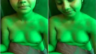 Village Girlfriend Moaning While He Fingers Her Tight Pussy