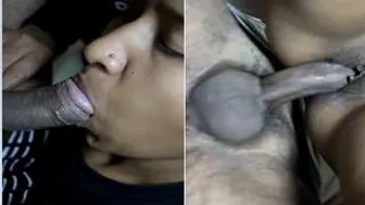 Sucking And Riding Him Till He Explodes All Over Her Wetness