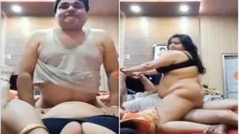 Horny Bhabhi Riding Her Husband Hard In Their Bedroom Tonight