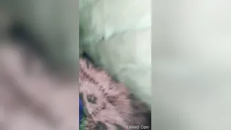 Girlfriend Standing While Her Man Thrusts Into Her From Behind