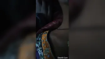 Village Girlfriend Fingering Her Pussy Outdoors With Me