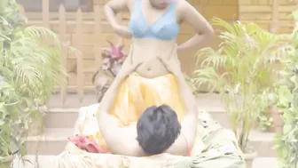 Lonely Bhabhi Seducing Her Young Neighbor While Hubby Is Away