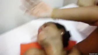 Cheating Married Bhabhi Giving Me Head Before Doggy Fucking