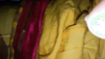 Bent Over Slut Getting Railed Doggy While She Grabs The Sheets