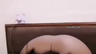 Desi Couple Making Out And Squeezing Boobs In Bedroom Tonight