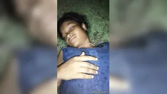 Cute Desi GF Having Outdoor Fun With Her BF Today