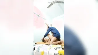 Desi Lovers Kissing And Fucking In Bedroom Passionate Session