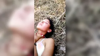 Taking My GF Outdoors Fucking Her Behind Old Buildings
