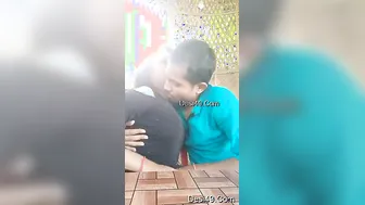 Sucking My Indian Babe's Tits While She Moans In Pleasure