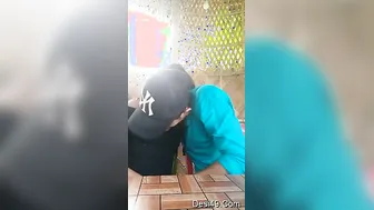 Sucking My Indian Babe's Tits While She Moans In Pleasure