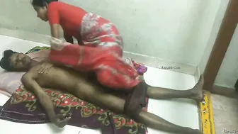 Village Couple Going At It Hard Her Moaning As He Pounds Her Wet