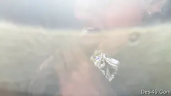 Sexy GF Sucking BF Dick Outdoor Behind Building