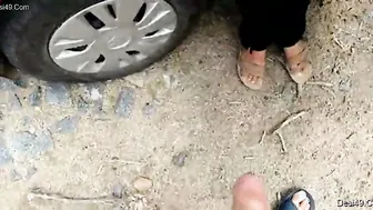 Hot Telugu Babe Giving Head And Getting Pounded In Backseat