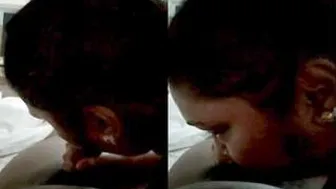 Indian Slut Wife Sucking Her Mans Dick Like A Pro At Home