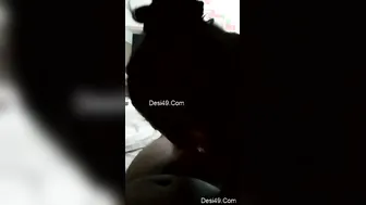 Indian Slut Wife Sucking Her Mans Dick Like A Pro At Home