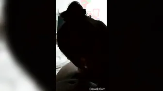 Indian Slut Wife Sucking Her Mans Dick Like A Pro At Home