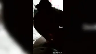 Indian Slut Wife Sucking Her Mans Dick Like A Pro At Home