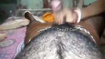 Bengali Housewife Giving Handjob To Hubby Making Him Cum Hard