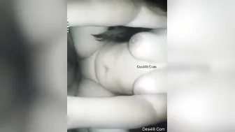 Desi GF Riding Her Lover After Making Out Together