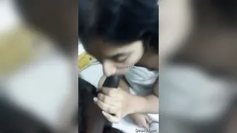 Telugu GF Blowing Her BF In Cheap Hotel Room